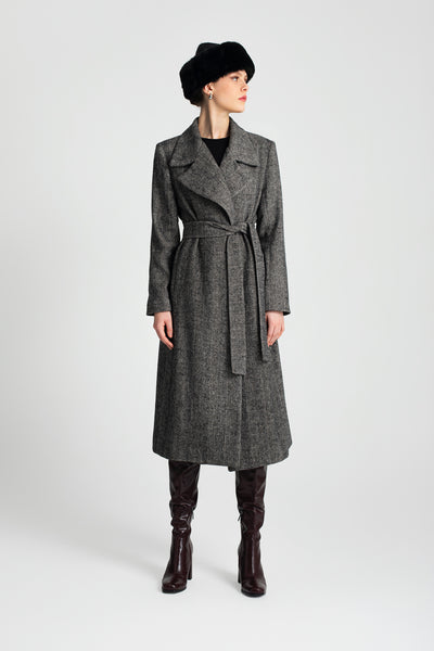 ΜΑΚΡΥ ΠΑΛΤΟ ΨΑΡΟΚΟΚΑΛΟ MOUTAKI