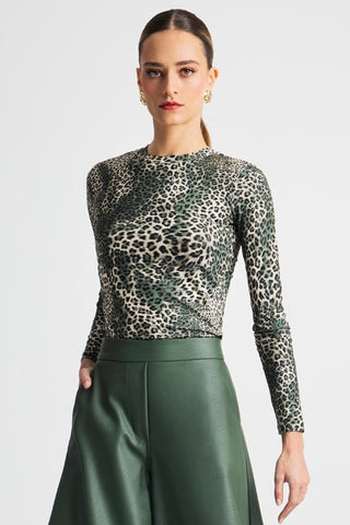 ΜΠΛΟΥΖΑ ANIMAL PRINT MOUTAKI