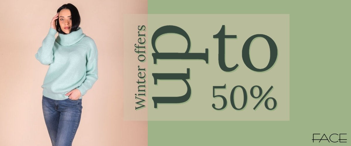winter 50 off face