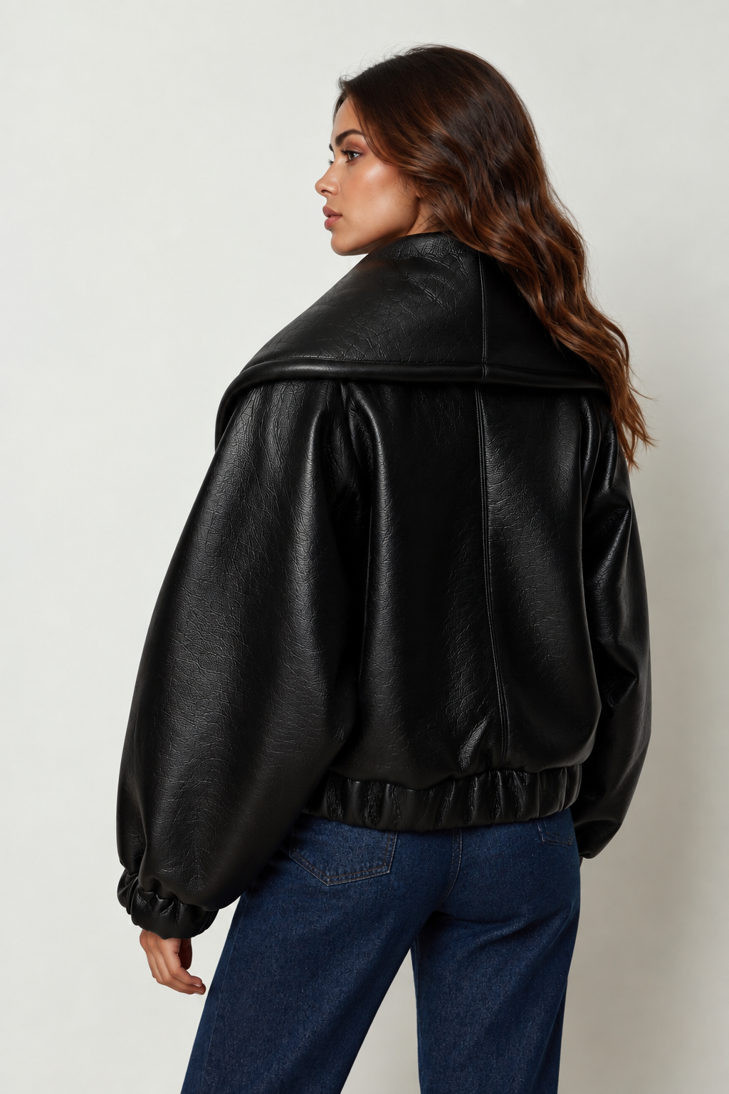 Δερμάτινο BOMBER JACKET CKONTOVA