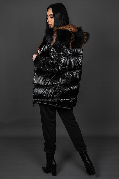 Face- JACKET PUFFER DOUBLE FACE ΜΑΚΡΥ +colours- Face