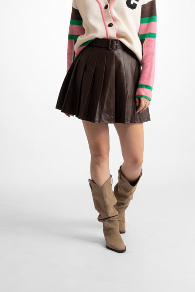ΦΟΥΣΤΑ MINI LEATHER LOOK - Face