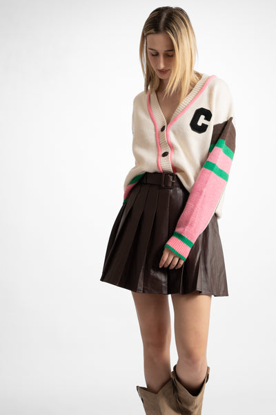 ΦΟΥΣΤΑ MINI LEATHER LOOK - Face